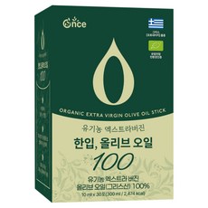 유기농 한입 엑스트라버진 올리브오일 스틱 봉지과자 방과후 생일 선물 어린이날, 30개, 10ml