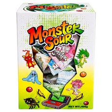 몬스터 사우어 츄이캔디 약100봉지입, 1개, 400g