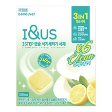 아이앤어스 3Step 식기세척기 세제, 500g, 4개