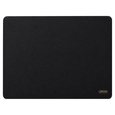 레보라 게이밍 마우스패드 밸런스 400x450, 블랙, 1개