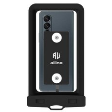 알리노 오토바이 방수케이스 방수팩 갤럭시 Z폴드3 4 5 6 7 Z플립 충전거치대, C타입, 블랙