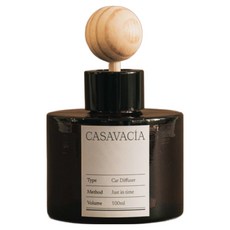 카사바시아 럭셔리 차량용 방향제 디퓨저 자동차 차량, 1개, 바카라 루쥬 540