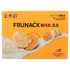 제주도 감귤칩 프루낵 화이트초코, 57.6g, 1개