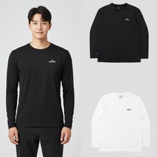 아이더 남녀공용 기능성 라운드 긴팔티셔츠 2장 세트