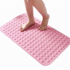소소하게 욕실 미끄럼방지 매트 강아지 목욕, 핑크, 방수가능, 1개