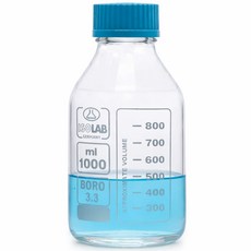 눈금유리병 (독일 직수입 ISOLAB) 경질 1급, 2개, 250ml
