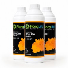 리본리에 플로라라이프 클리어200 절화 생화 수명연장제, 1개, 1L 1개, 1L
