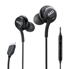 삼성전자 C타입 AKG 이어폰, EO-IC100, 블랙