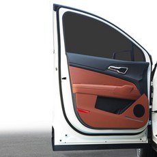 루젠 스포티지 NQ5 도어커버 가죽 4P 풀세트, 라운지브라운, 스포티지NQ5 (4P 풀세트)