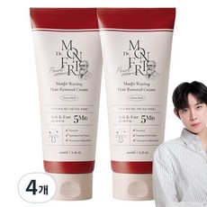 저자극/톤업 먼프리 판텔라 민감성 왁싱 제모 톤업 크림 포레스트 허브 향, 4개, 200ml