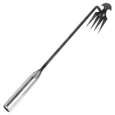 오브젝티브 잡초 풀 쏙쏙 뽑는 호미, 1개, 고탄소강 30cm