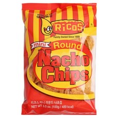 리코스 라운드 나쵸 칩, 80g, 15개