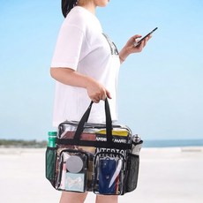 어썸앤유 대용량 PVC 방수 물놀이 가방 비치백