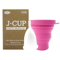 퓨어한 체내형 생리컵 제이컵 JCUP 약국판매 생리컵, 대형, 1개입, 1개