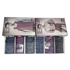 하누리 스페이스인팅 부드러운 남성 민소매 런닝 팬티 6매 세트 런닝+드로즈