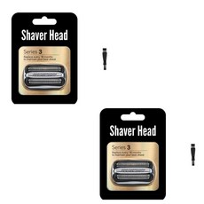 베러고잉 브라운 3시리즈 일체형 교체용 면도날 면도기날망, 2개, 1개