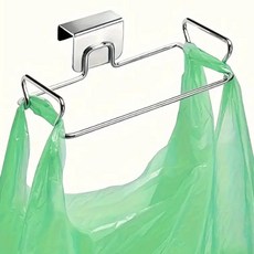 주방 쓰레기봉투 걸이 거치대 스테인레스 비닐걸이 홀더, 2개