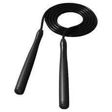 엘라누아 가볍고 꼬임없는 줄넘기, 1개, 블랙
