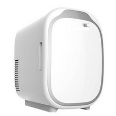 멀티 미니 냉 온장고 6리터 화장품 차량용 시거잭 다용도 가정용, 멀티 미니 냉온장고 6리터, 화이트