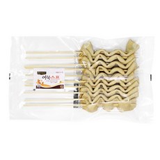[엄지척농산물] 부산어묵 꼬치어묵 10개입 x4봉(총 40개입) +소스4개, 1박스, 1.28kg