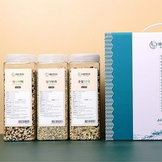설 명절 잡곡선물세트 국산 개별포장 기업 단체 답례품, 찹쌀+쌀찰보리+현미, 1박스