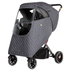 유모차 겨울 방풍 패딩 방한커버 유아차 보낭커버, TBA321 방한커버, 1개