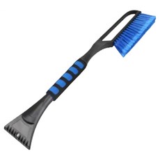 벤비아 트윈 롱 스크레이퍼 차량용 겨울 눈 성에 제거 빗자루 유리 창문 얼음제거 롱브러쉬 자동차 겨울용품 00230, 1개