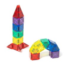 MiniMag Blocks 프리미엄 미니 자석 블럭 42pcs (틴케이스포함) - 열린 교구, 1세트, Rainbow