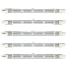 오스람 막대할로겐램프 할로라인 HALOLINE 64706 R7s 118mm 500W, 6개