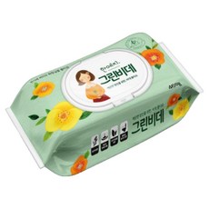 한예지 그린비데 물티슈 캡형, 60g, 46매, 20개