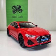 1:24 다이캐스트 모형 다이케스트 아우디 AUDI A7 A6 스파이더 세단 스포츠카 벤츠 RS7 미니어쳐 피규어 완구 자동차 장난감, 적색, 1개