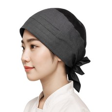 메쉬두건 멜란지 그레이 / 망사형 위생모자, 1개, 멜란지그레이