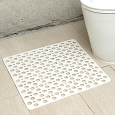 Heize Living 安全認證 浴室防滑墊 53 x 53 cm, 1個, 米白色