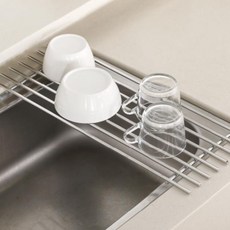 국산 백화점상품 설거지건조대 싱크대거치대 씽크대 선반 컵건조대