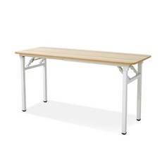 New 접이식테이블 폭450 컴퓨터책상 다용도테이블, New접이식 테이블 1800x450-메이플비치