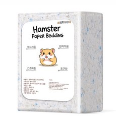 햄찌세상 종이베딩 햄스터베딩 소동물 블루, 1개, 450g