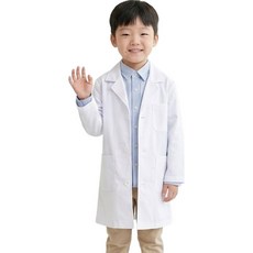 아동 의사가운 어린이 직업체험 병원 의상 이름자수 DMD11, DMD11 흰색9호