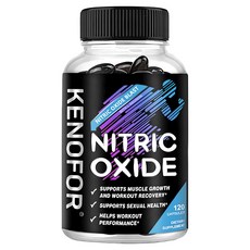 산화질소 보충제 – 집중 훈련을 위한 근육 근력 및 에너지를 지원하는 프리미엄 질소 부스터입니다., 60캡슐, 1개