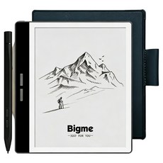 빅미 BIG ME 2026 신제품 미니 스마트 이북리더기 전자잉크 오피스 전자책 7인치 64GB + 펜 + 보호 커버 세트, 1세트, 블랙, B751