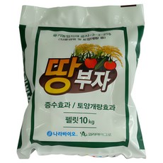 모두싹 모두 싹 땅부자플러스 10kg 토양개량 연작 피해개선 비료 영양제 유기질 밑거름, 1개