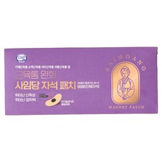 사임당 동전파스 전체자석 600가우스 60매 / 의료기기 인증 / 통증완화, 1개