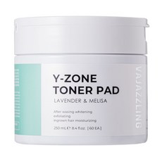 바자즐링 Y존 토너 패드 [휴대용 케이스 미포함], 1개, 250ml