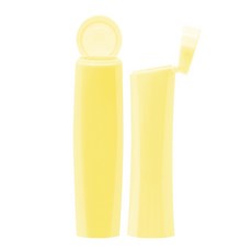 URBAN LEAVES 便攜式棉花棒盒 黃色+棉花棒 圓頭 尖頭 200入, 1套