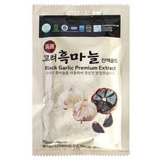 고려 흑마늘진액 골드 (낱봉), 1개, 70ml