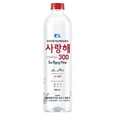 안전한 경도300 미네랄워터 해양심층수 사랑해300 500ml, 20개