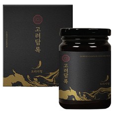 고려담록 국산 배 약도라지청 흑도라지 진액, 3개, 550g