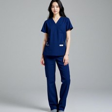 오유핏 간호사 유니폼 간호사복 수술복 상하의 세트