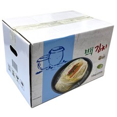 시원 무고명 백김치 대용량 업소용, 1개, 10kg
