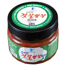 [오대양씨푸드] 양념젓갈 젓갈쌈장(갈치속젓), 400g, 1개