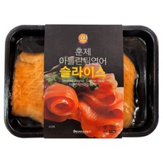 수산잇츠 훈제연어 슬라이스, 1개, 200g